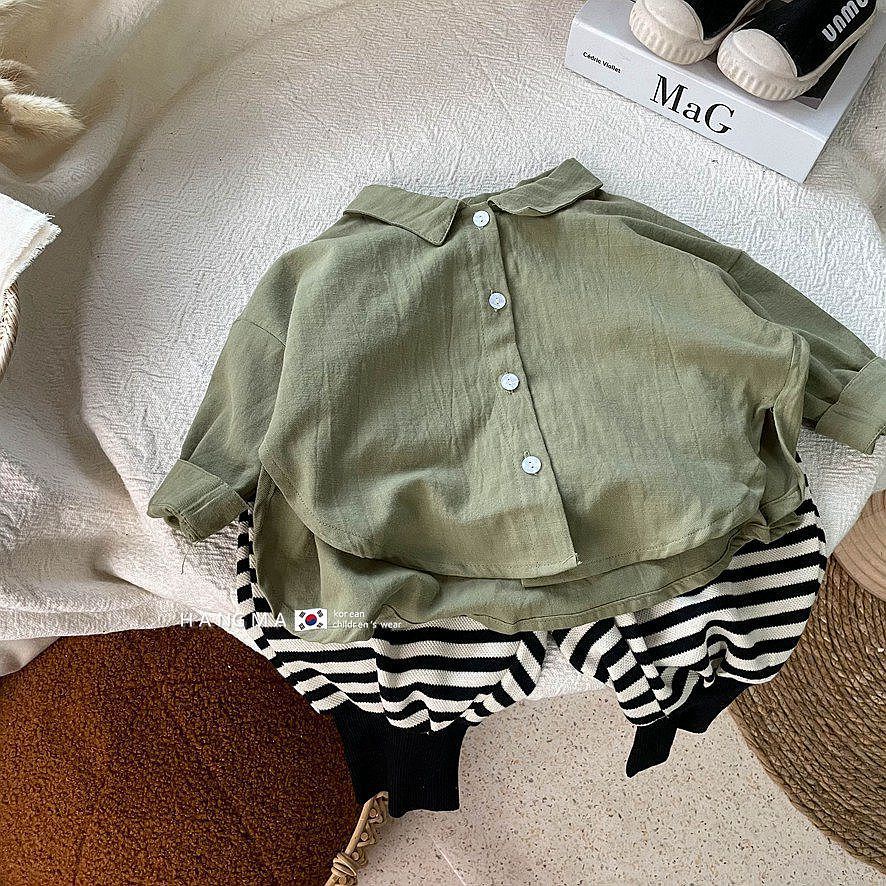 Áo Sơ Mi Dáng Rộng Thời Trang Mùa Xuân Mới 2022 Dành Cho Bé Trai