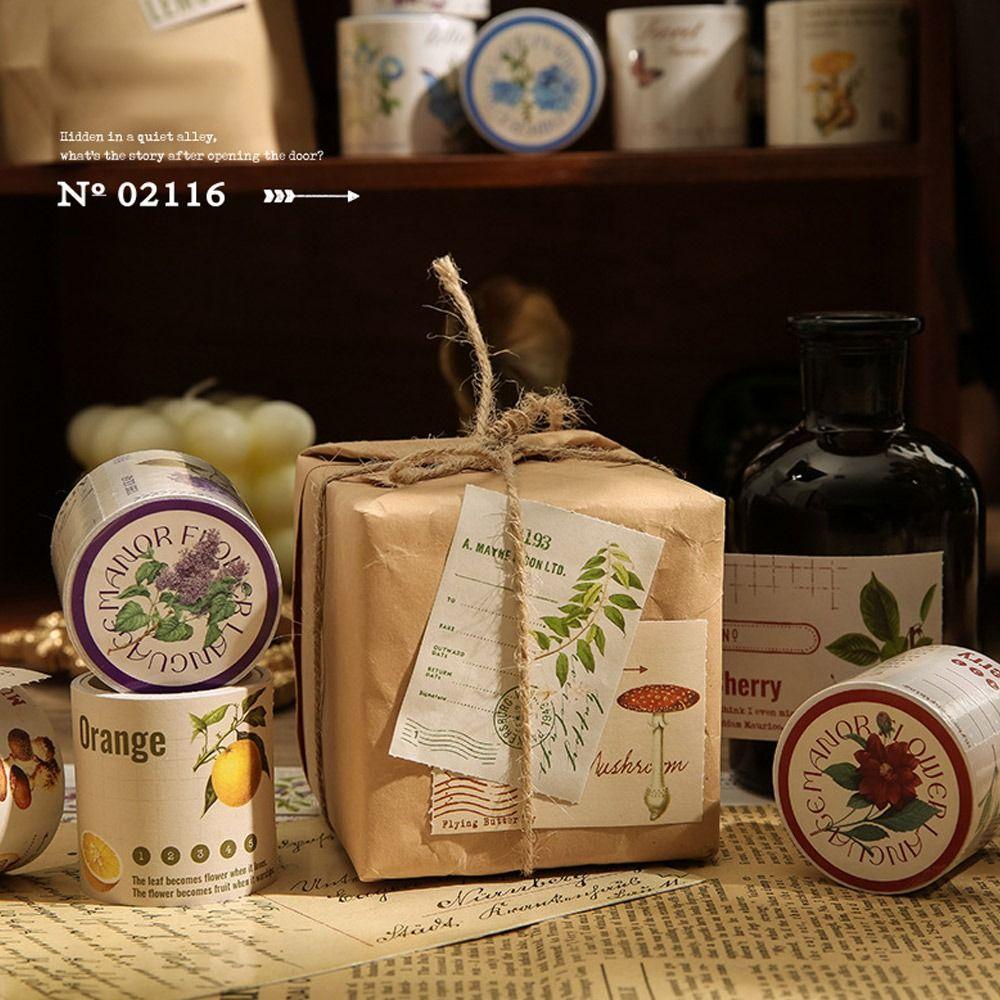 CHOOKEY Bộ 6 Cuộn Băng Keo Dán Hình Dễ Thương