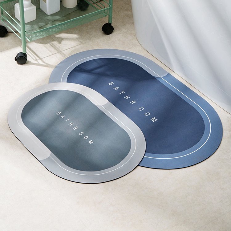 Thảm lau chân silicon, thảm chùi chân , thảm lót sàn nhà, thảm lau chân siêu thấm nước - Thảm chân hút nước chống trơn