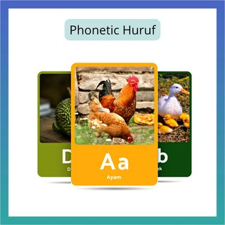 Thẻ Chữ Cái / Thẻ flash abc / flash card