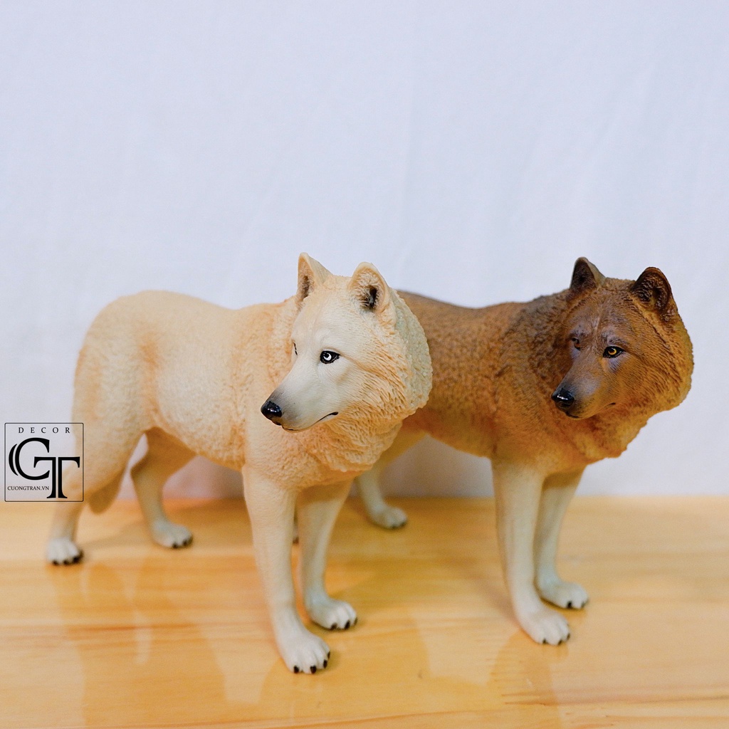 Mô hình các loài chó | Corgi - Bulldog Anh - Rottweiler - Shiba- Golden - Bully- Golden