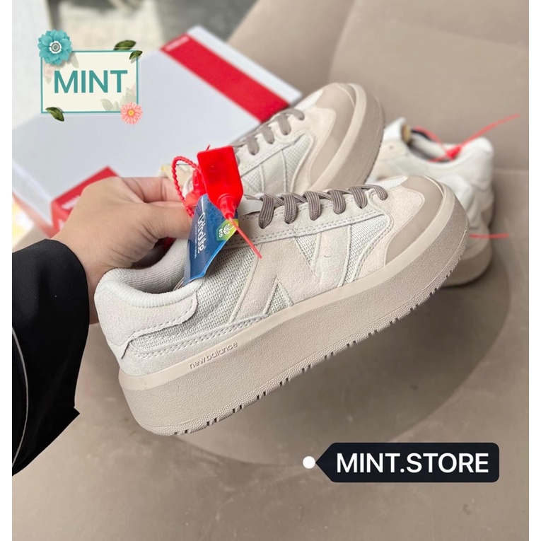 Giày thể thao sneaker New CT302 kem be sữa