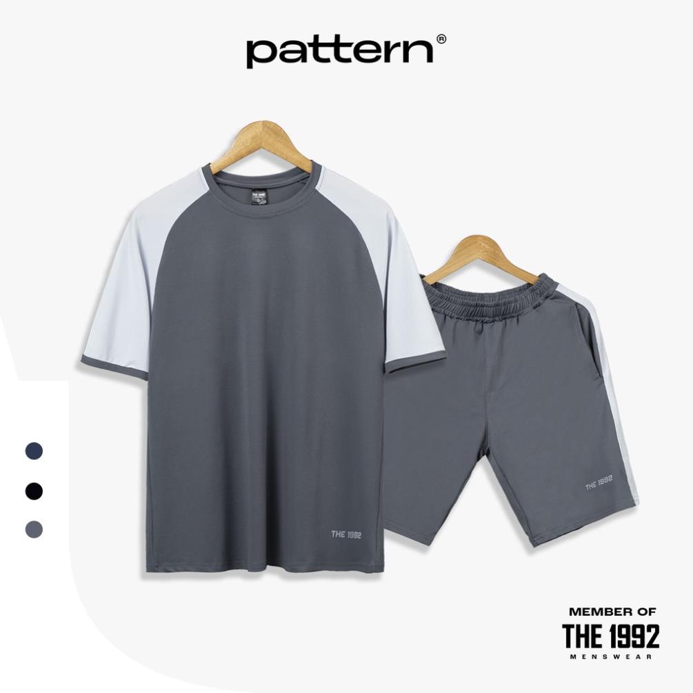 Bộ quần áo thể thao nam PATTERN THE 1992 phối màu tay áo PB001 *