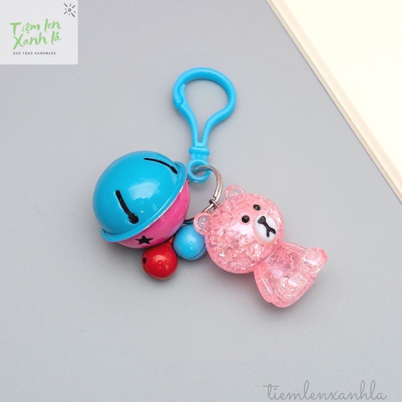 Móc khoá dấu hỏi màu sắc pastel tiện lợi