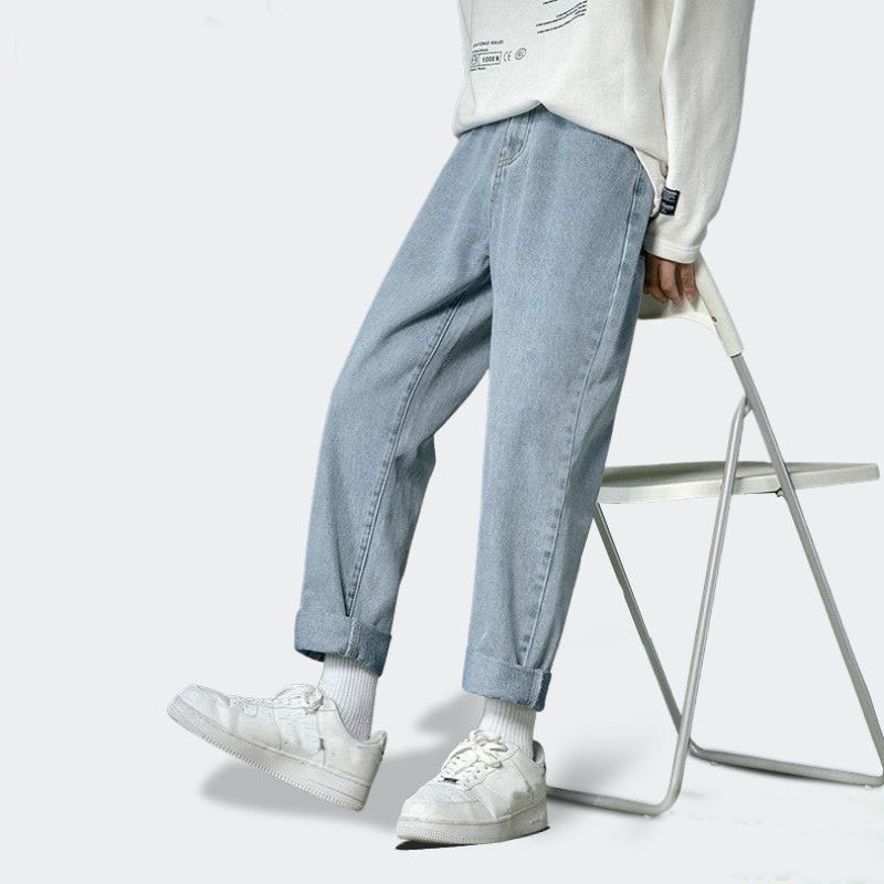 Quần baggy jean nam nữ thời trang MĐ Q901 ống rộng dáng suông