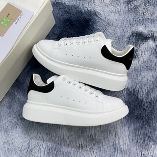 Giày thể thao MHSneakers MCQ màu trắng gót đen bản đẹp