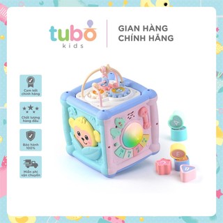 Hộp Đồ Chơi 6 Mặt Có Nhạc - Kích Thích Phát Triển Kỹ Năng Cho Bé