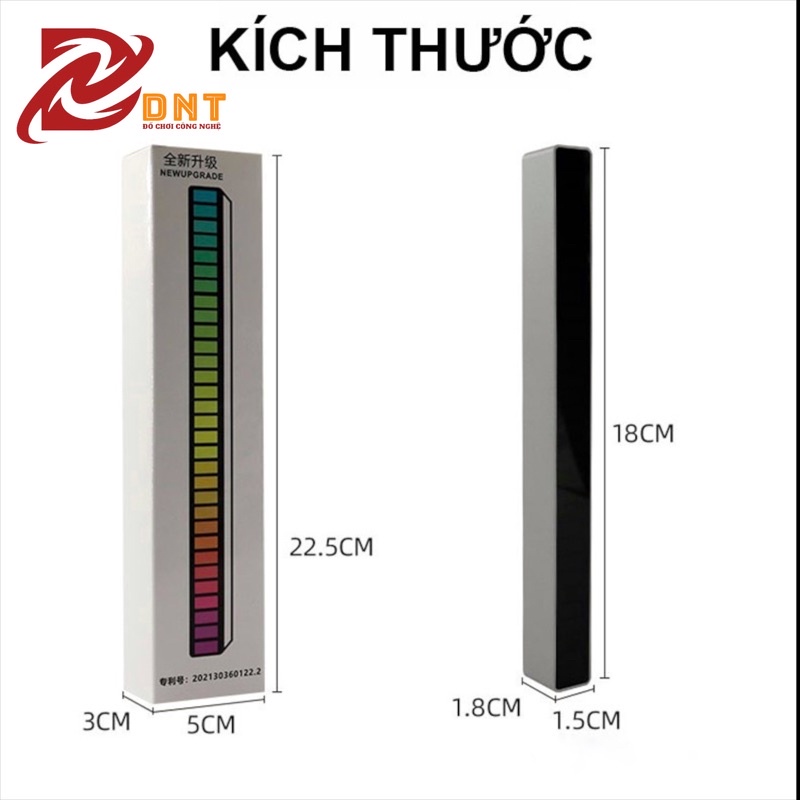 Đèn led RGB cảm biến âm thanh nháy theo nhạc