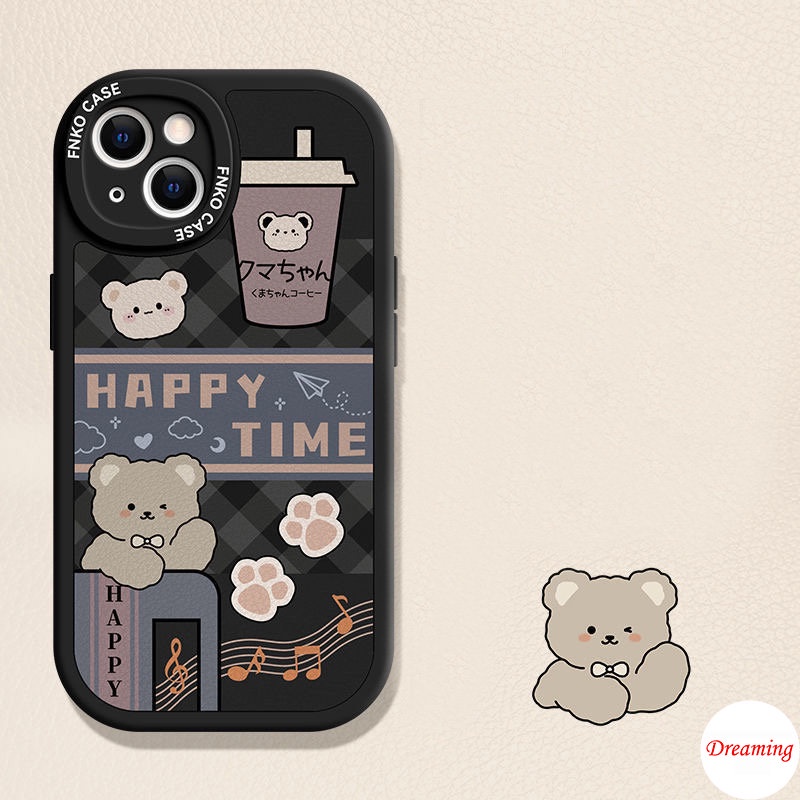 Ốp Điện Thoại Mềm In Hình Gấu Cho vivo v29 lite v27e v25 v23e v15 v11i v9 v5 s1 pro y91 y95 y91c y1s y15 y12 y17 y19 u10