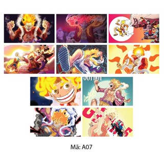 Decal dán tường - Sẵn keo - Poster Anime