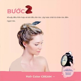 Thuốc nhuộm tóc Hồng khói + tặng oxy trợ nhuộm|Judyhairs