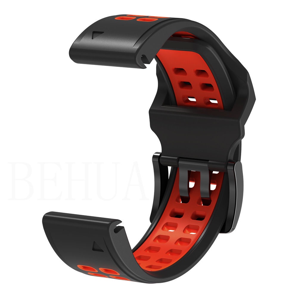 Dây Silicone Thay Thế Cho ĐồNg Hồ Garmin Fenix 7X 7 6X 6 Pro Fenix 5X 5 Plus Forerunner 945 22 26MM