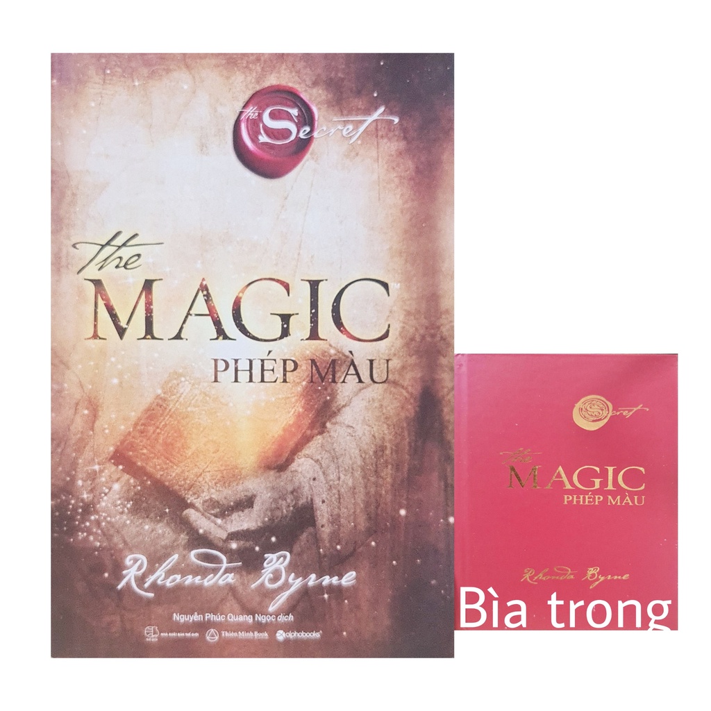 Sách - The Magic phép màu ( Bìa cứng bản chuẩn ,logo nổi Tặng kèm bookmak) | BigBuy360 - bigbuy360.vn