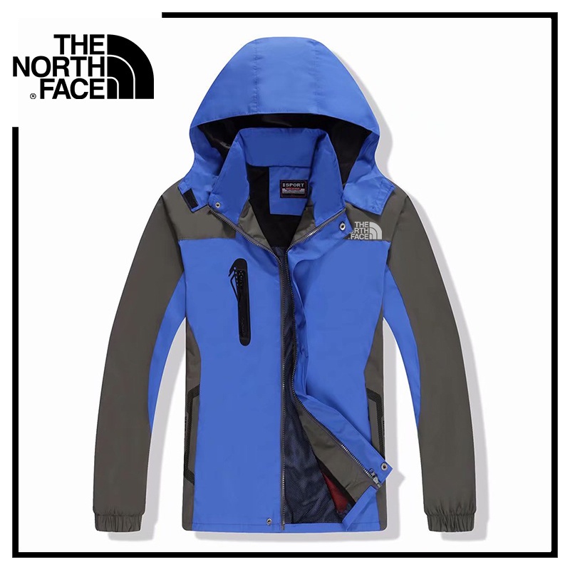 The North Face Áo Khoác Thể Thao Leo Núi Chống Thấm Nước Cá Tính Cho Nam