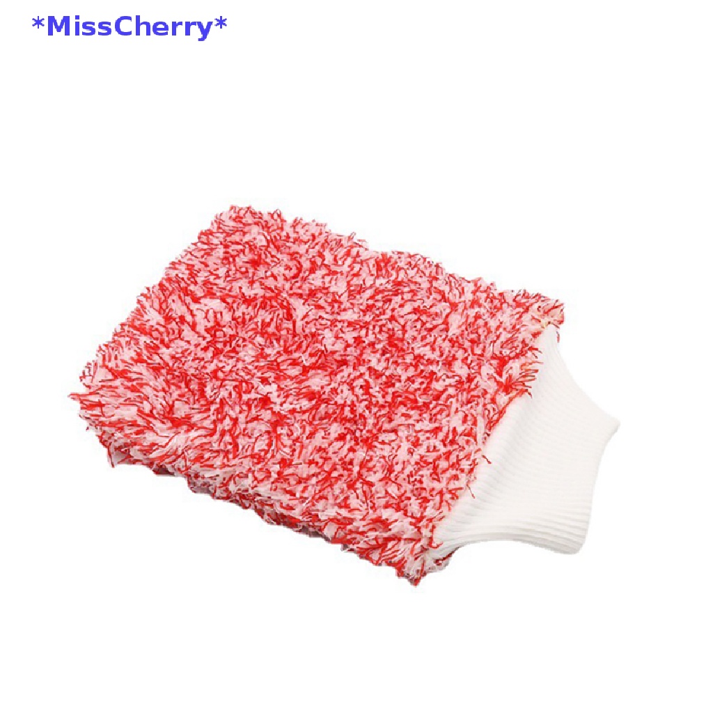 Găng Tay Rửa Xe Mềm Mại Bằng Sợi Microfiber