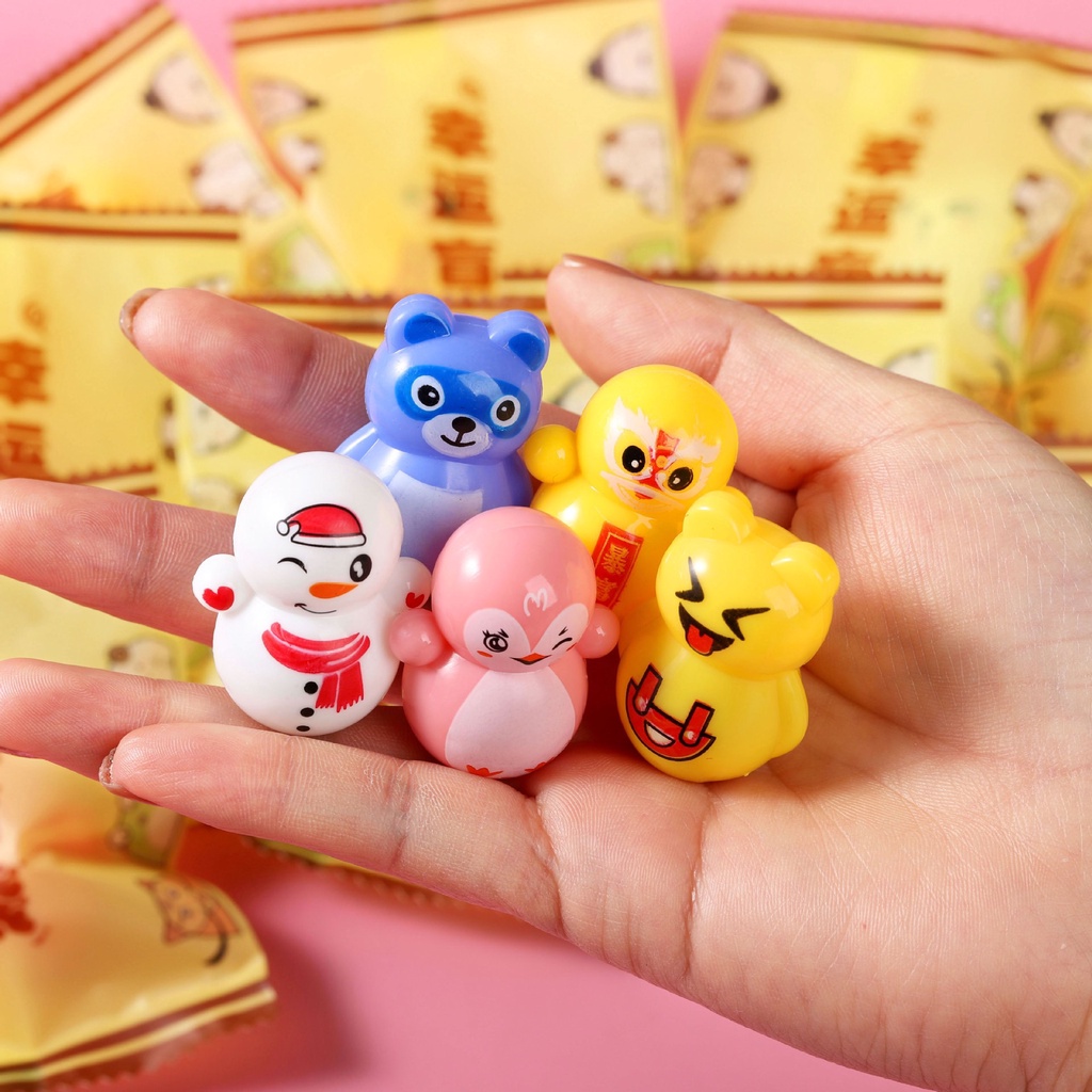 Lật Đật Mini Dễ Thương Nhí Nhảnh ngộ Nghĩnh nhiều mẫu - Đồ chơi giải trí Cho Bé