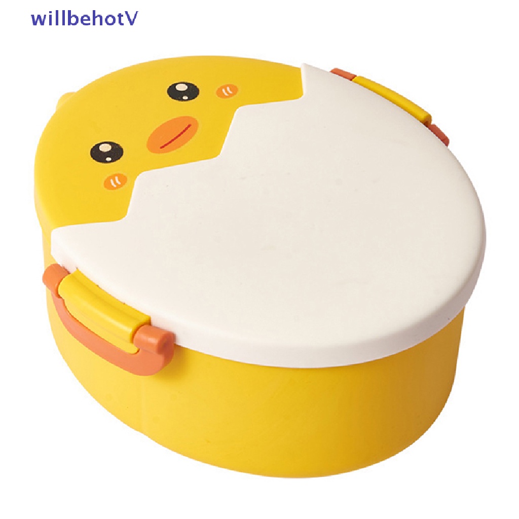 [WillbehotV] Hộp cơm Hình Hoạt Hình Cho Trẻ Em Đi Học [Mới]