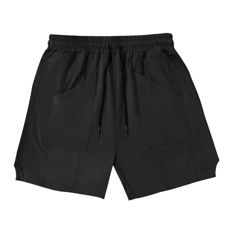 Quần Short Thun Thể Thao Vải Nỉ Cotton Thoáng Mát Thoải Mái Vận Động