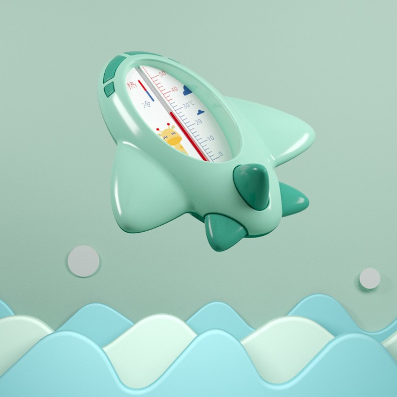 Nhiệt kế đo nước tắm cho bé M i s u t a - Cảm biến nhiệt dầu hỏa - An toàn cho bé