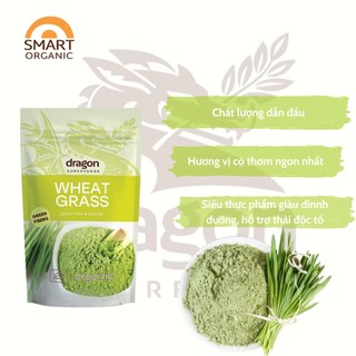 Bột cỏ lúa mì hữu cơ Dragon Superfoods 150g