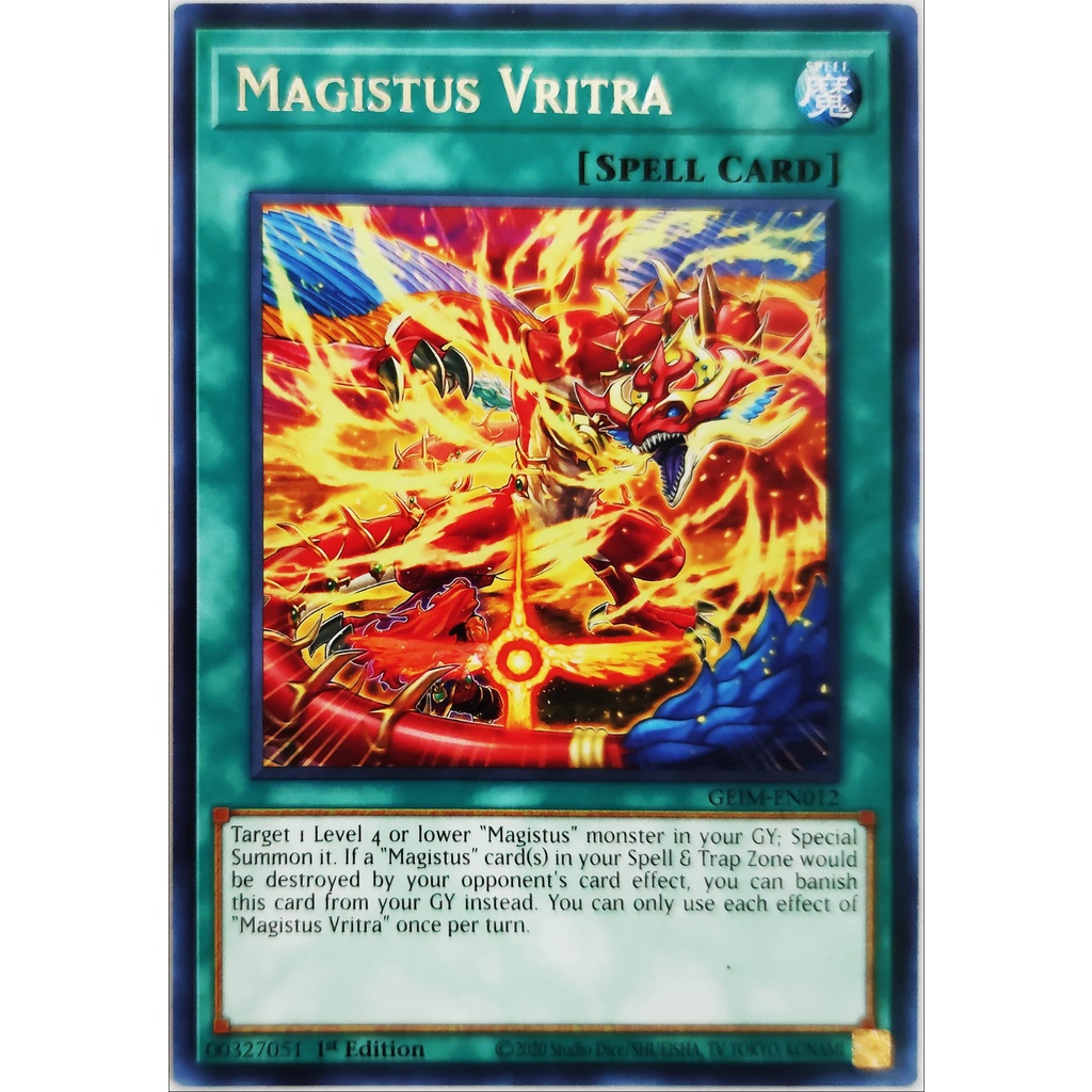 [Thẻ Yugioh] Magistus Vritra |EN| Rare