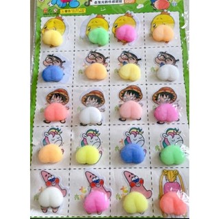 đồ chơi mochi mông đào silicon đáng yêu