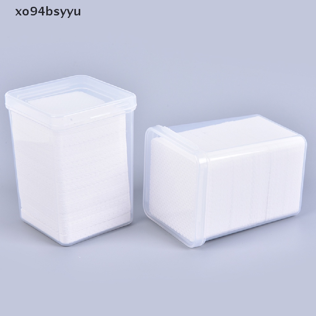 [Hàng mới về] Hộp 200 bông tẩy sơn móng chuyên dụng tiện lợi