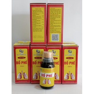 Siro ho bổ phế đại uy chai 125 ml bổ phế, hỗ trợ giảm ho, long đờm..