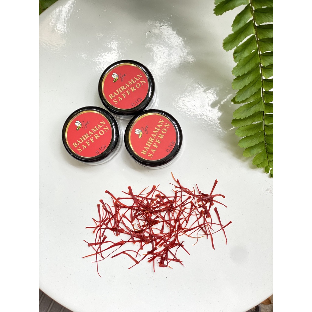 Saffron nhụy hoa nghệ tây Beebeauty chính hãng 0.1gr