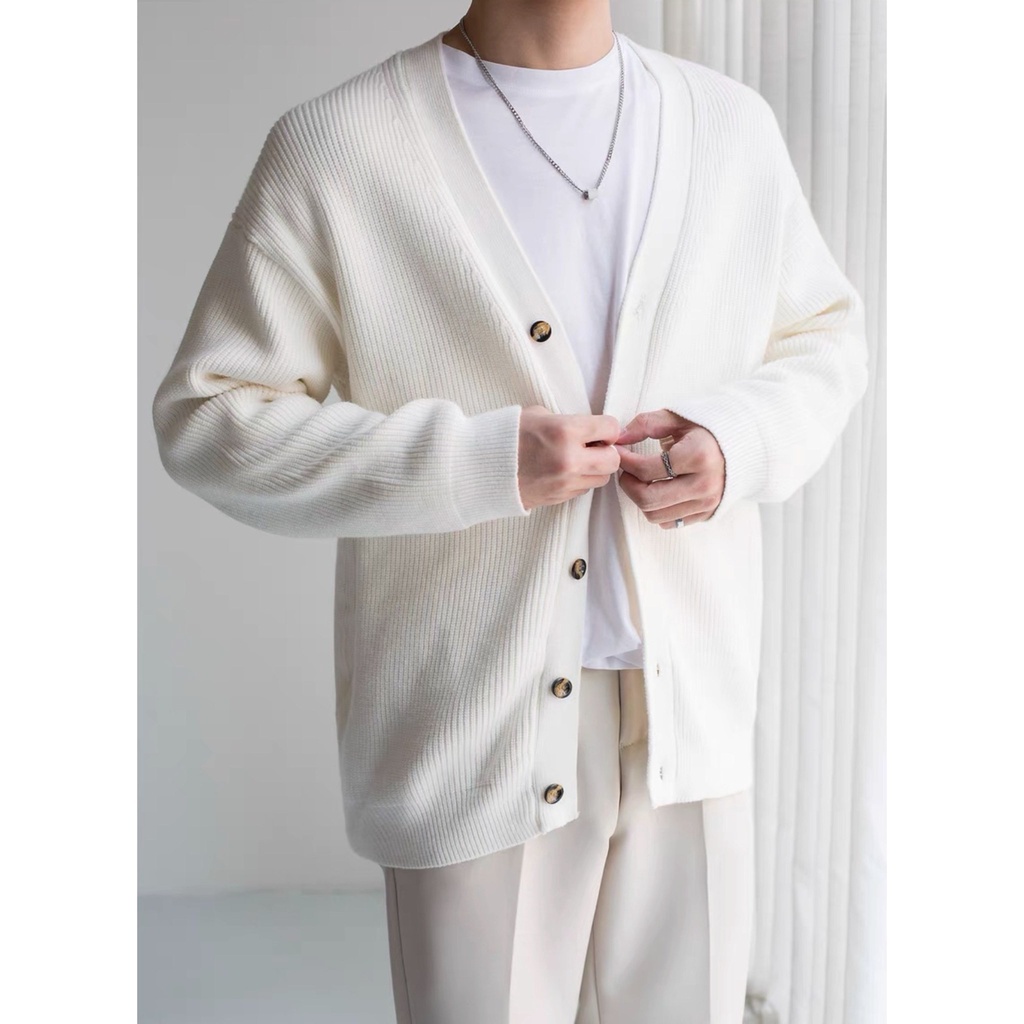 Áo Cardigan Len Dày Phong Cách Hàn Quốc 5 Màu CDG02