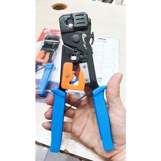 Kiềm bấm mạng xuyên thấu cat5-cat6 - kiềm bấm rj45 xuyên thấu