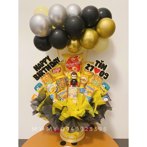 Bó hoa bánh kẹo