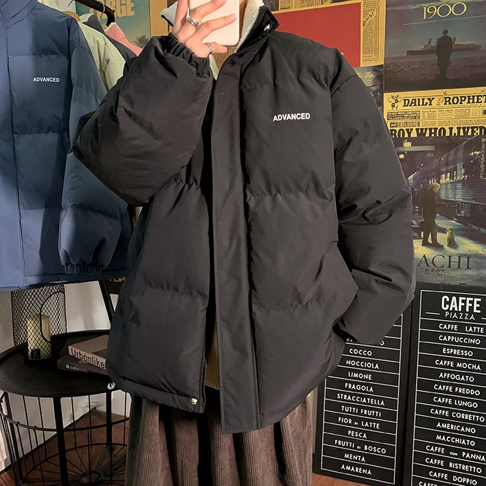 Áo Phao Béo  Fom Rộng Nam Nữ - Phối Chữ Ngực Ấm Áp Mùa Đông Không Lạnh