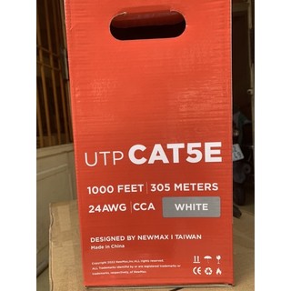 CÁP MẠNG GOLDEN LINK UTP CAT 5E 305M (MÀU CAM/TRẮNG)