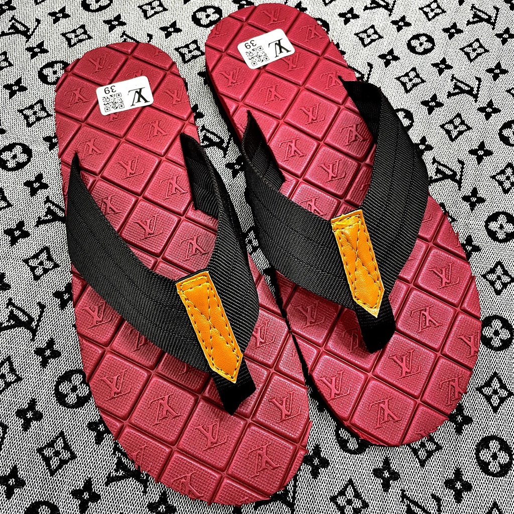 Dép kẹp xỏ ngón nam LV quai dù bao êm chân bền bỉ giá siêu hạt dẻ, thời trang cá tính ba màu lựa chọn cho anh em.