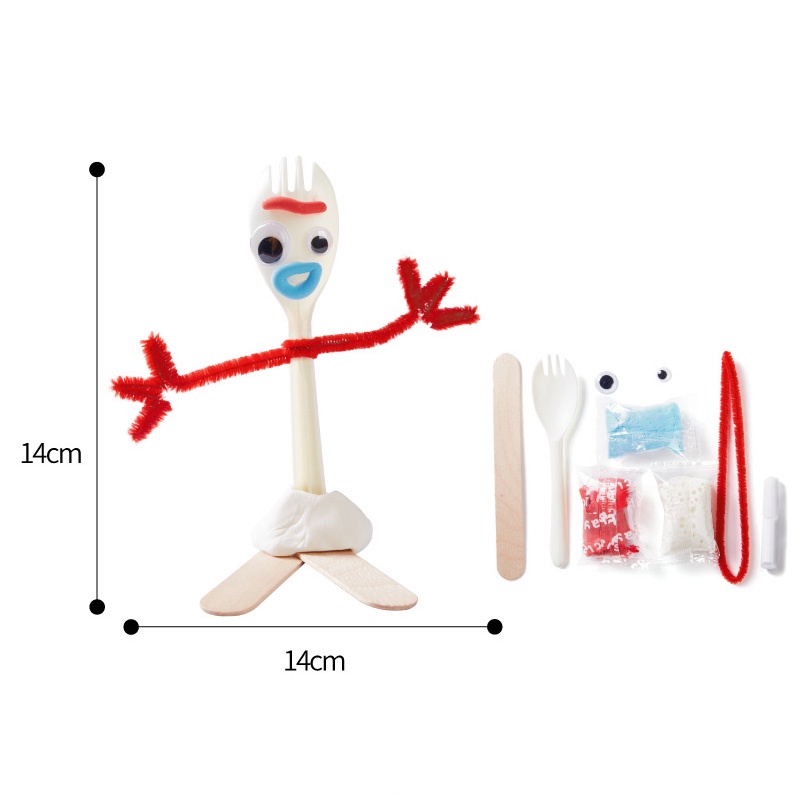 Đồ Chơi Nhồi Bông Nhân Vật Trong Phim Toy Story 4 Forky Jessie Buzz Lightyear Lotso