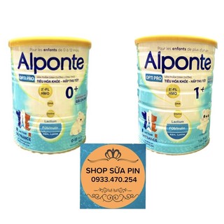 Chính hãng sữa bột alponte optipro 0+,1+ 900g