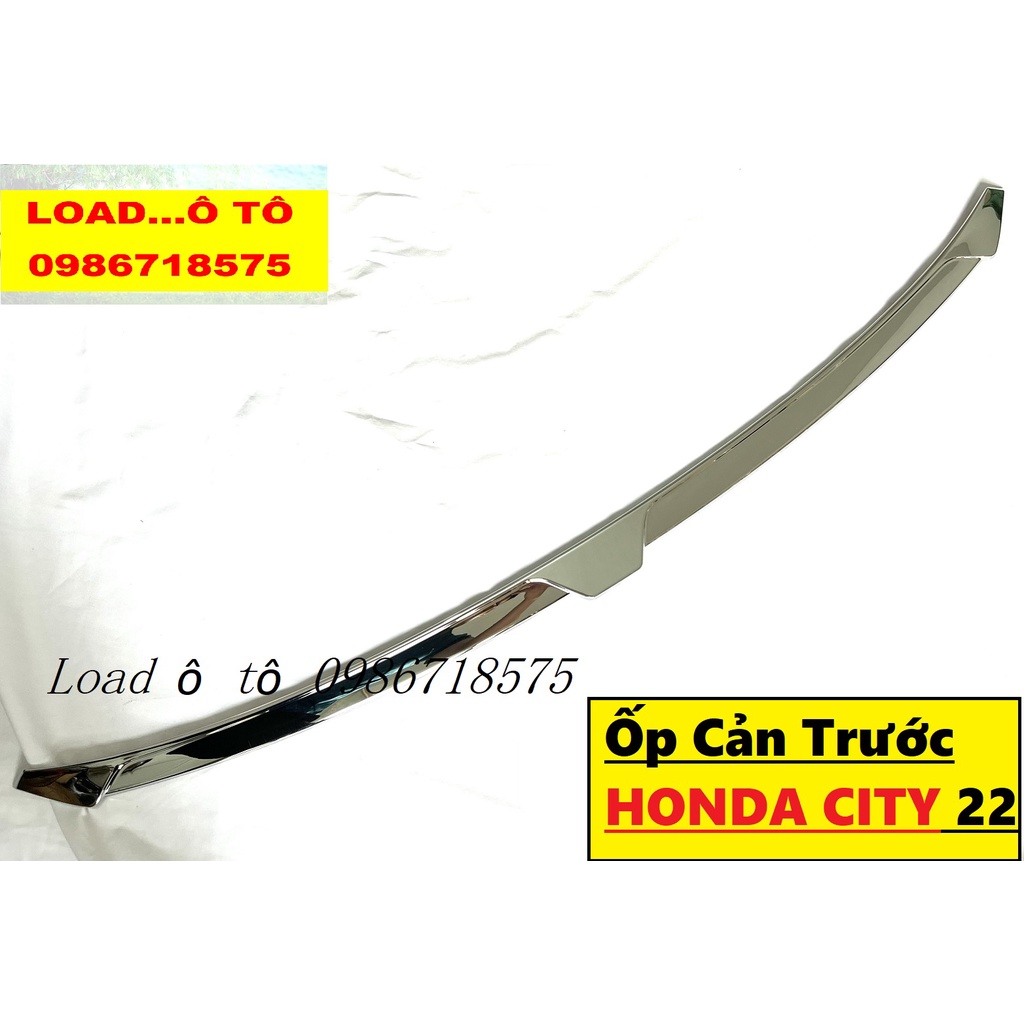 Ốp Cản Trước Honda City 2022-2023 Mạ Crom Cao Cấp