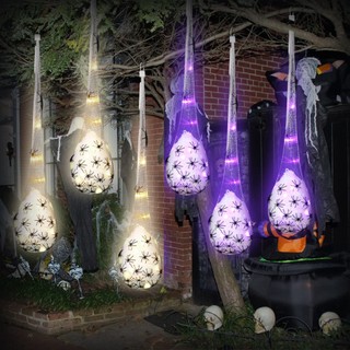 Mạng Nhện Phát Sáng Treo Trang Trí Halloween