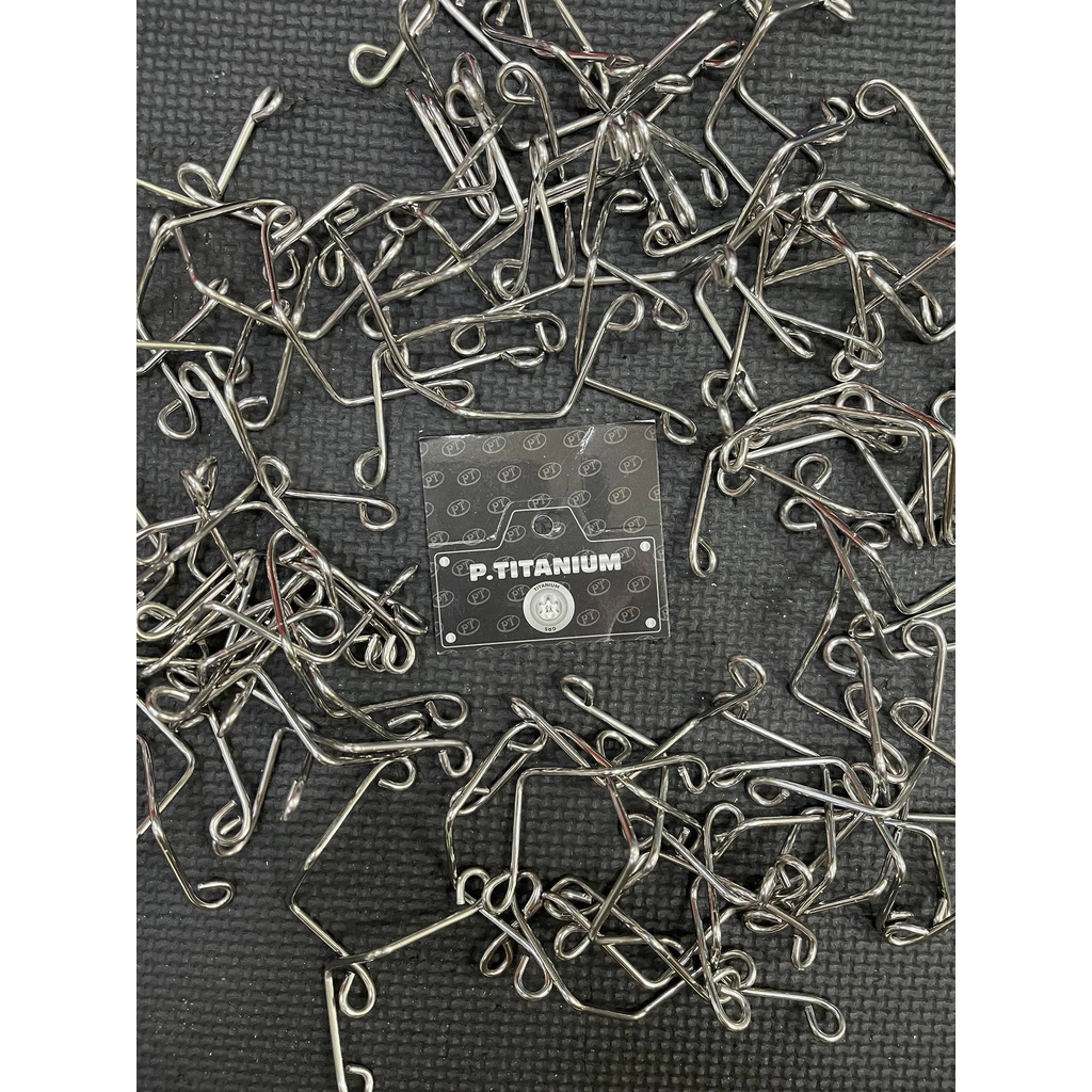 Kẽm bắt bình dầu rời, kẽm chữ S giữ bình dầu chất liệu inox 304