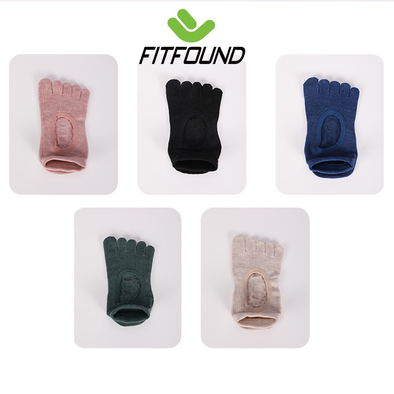 Tất Vớ Chân Tập Yoga Pilates Chống Trơn Trượt Chia 5 Ngón- Mẫu S