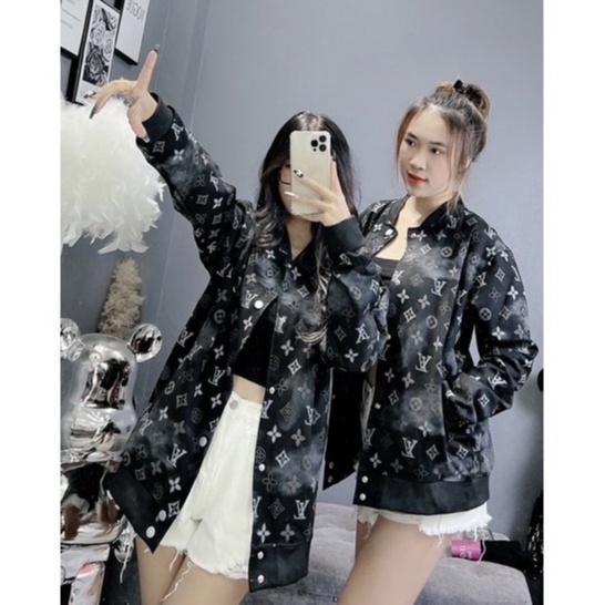 Áo khoác bomber Loang Đen Luôn Vui Tươi mẫu hot SD