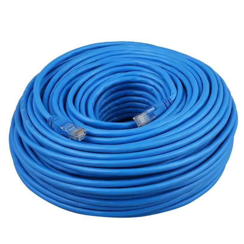Dây mạng cat5e dài 35m - 40m - 45m - 50m bấm sẵn 2 đầu, Truyền tín hiệu tốc độ cao, ổn định, bền bỉ