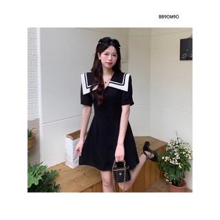 Đầm sơmi phối cổ H94 ( có bigsize )
