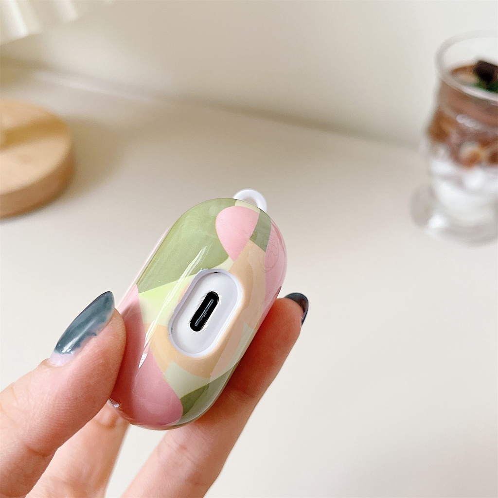 Vỏ Bảo Vệ Hộp Sạc Tai Nghe Bluetooth Không Dây Lenovo Thinkplus LP40 pro / LP40 S Họa Tiết Hoa / Gấu Dễ Thương