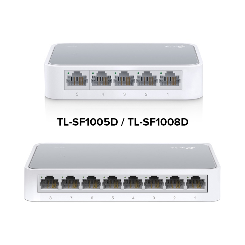 Bộ Chia Mạng Switch TP-Link TL-SF1005D/TL-SF1008D 5 Cổng 8 Cổng 10/100MBps Chính Hãng Bảo Hành 24 Tháng