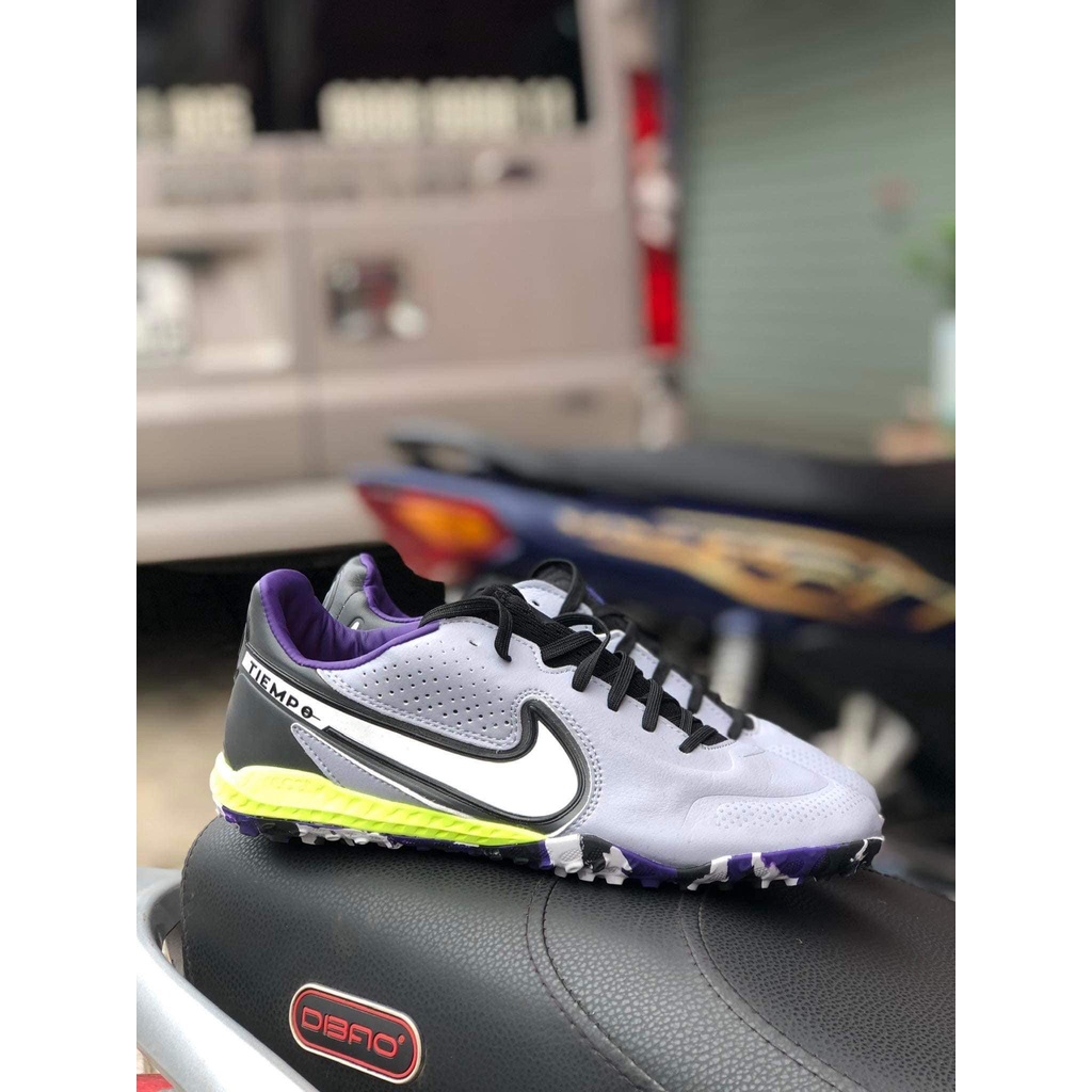 Giày Đá Bóng Tiempo Legend 9 Pro TF Màu Xám F3Sport
