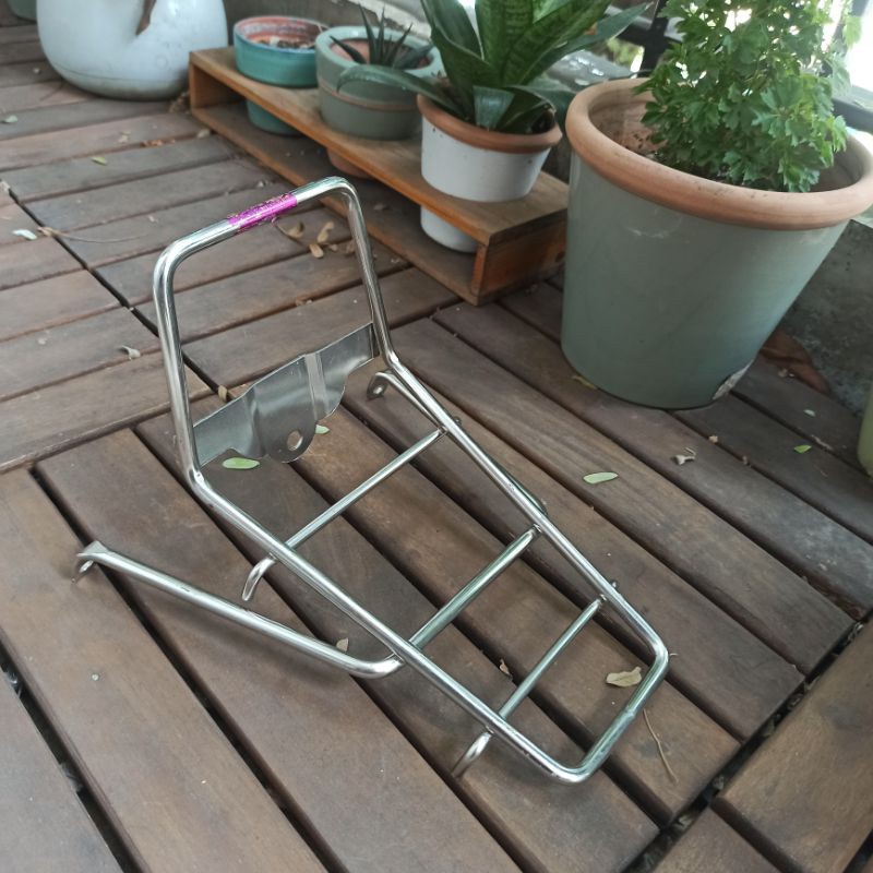 Baga INOX mũi Dream 110, cub đèn tròn và đèn vuông đời mới, MẪU MỚI - ĐỒ CHƠI