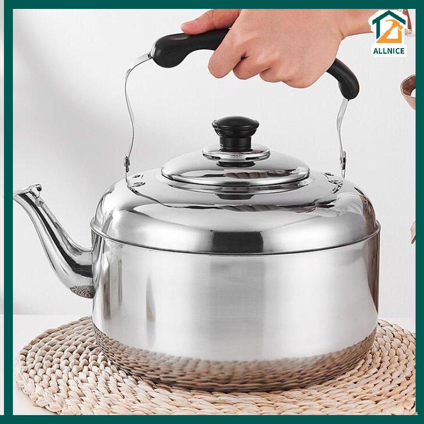 5L Ấm đun nước 4Lít inox 304 cao cấp sôi báo còi siêu to