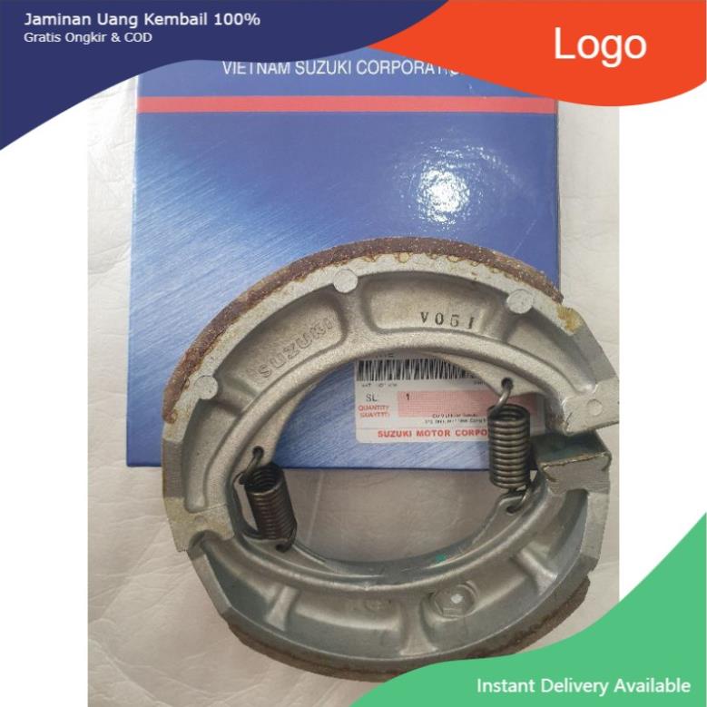 Bố Thắng Sau Xe SUZUKI Hayate Sc, Ss Và Impluse, Skyrive 125-Hàng chính hãng